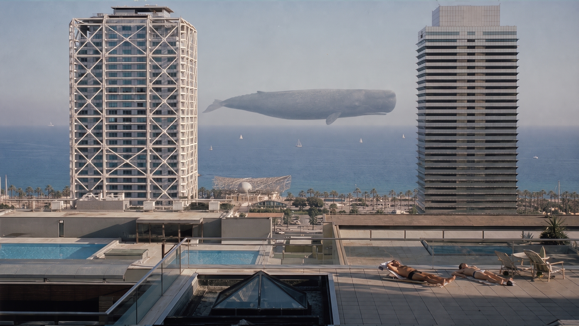 BARCELONA, Mediterranean Soul, SURREAL CITYSCAPE